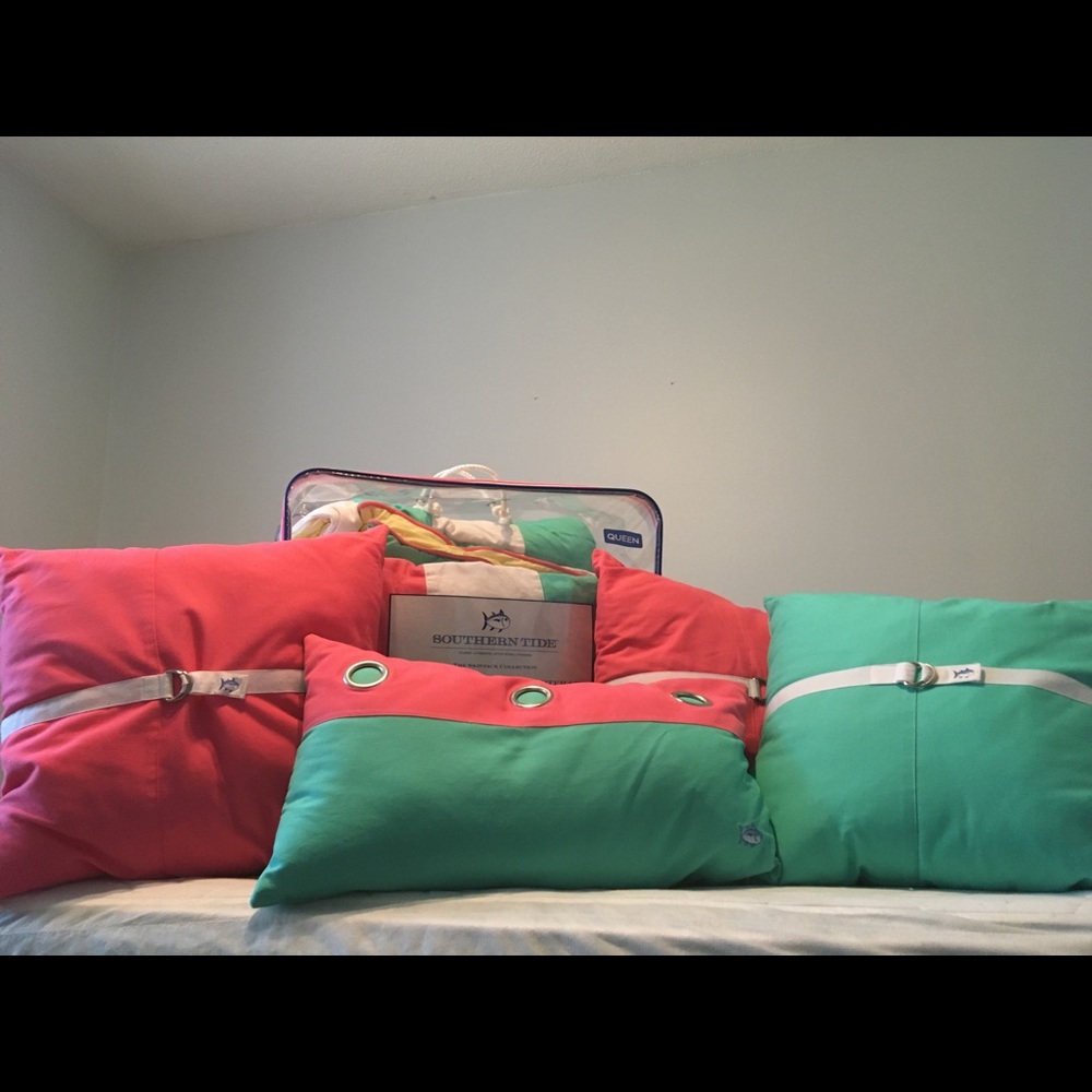 Southern Tide Cabana Stripe Comforter Set